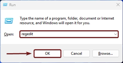 3 Best Ways - Fix Account Unknown S-1-5-21 issue on Windows 11? 3 Run the Regedit Command
