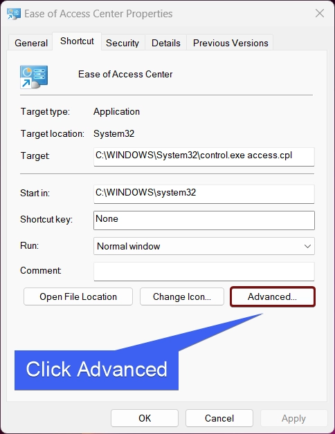 Click Advanced Click Advanced