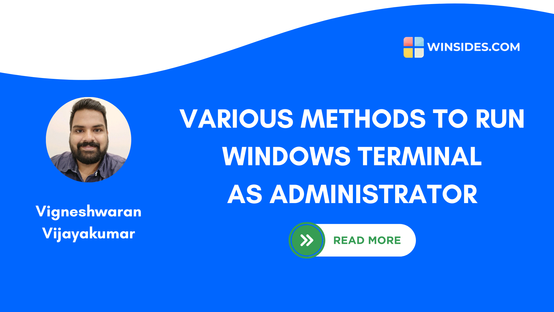 How to run Windows Terminal as Administrator