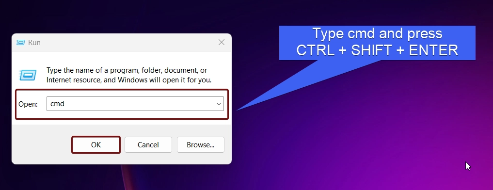Run Command Prompt as Administrator Run Command Prompt as Administrator