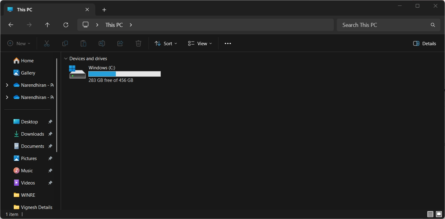 This PC File Explorer This PC File Explorer