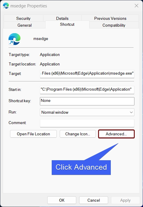 Click Advanced Click Advanced