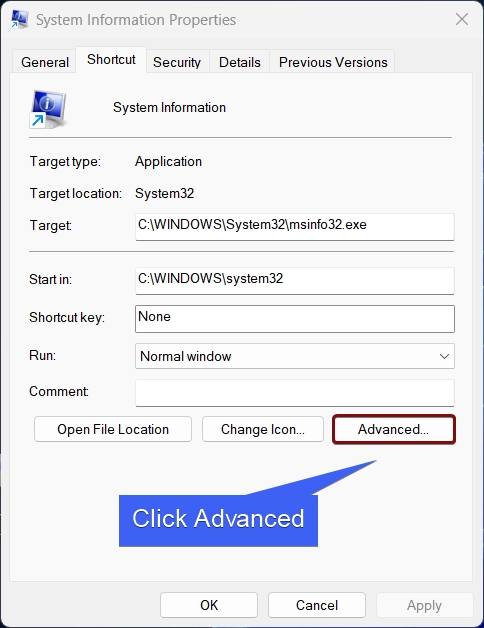 Run System Information as Administrator on Windows 11: 5+ Easy Ways! 1 Click Advanced