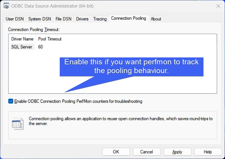 Connection Pooling Connection Pooling