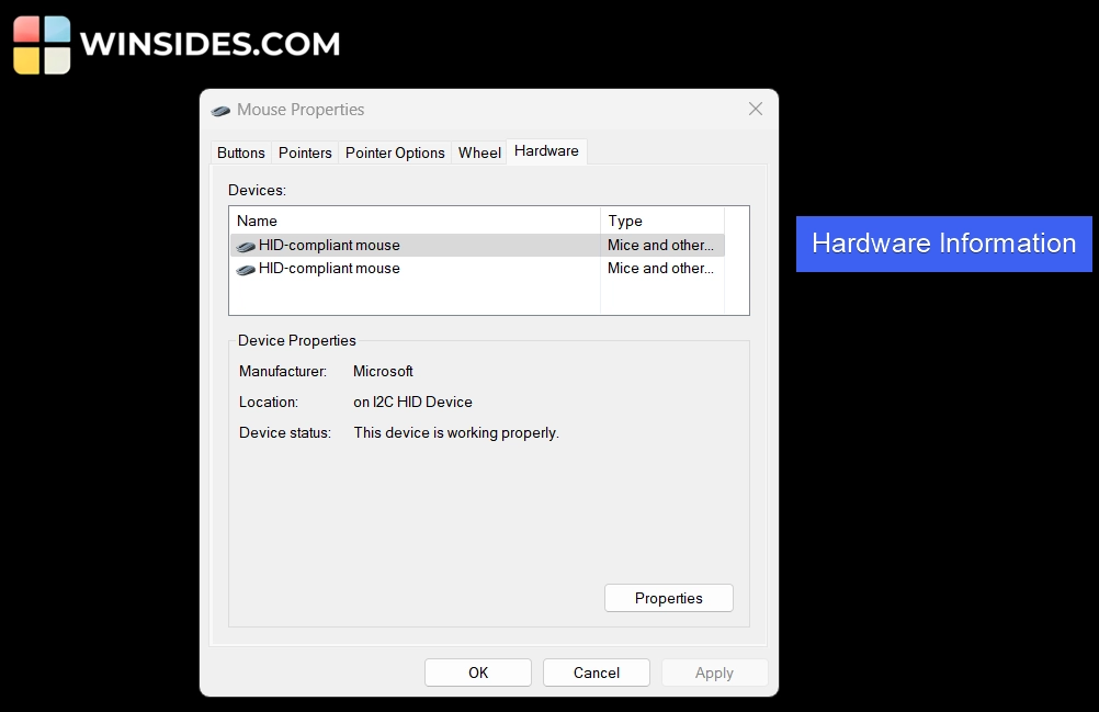 Hardware Information Hardware Information