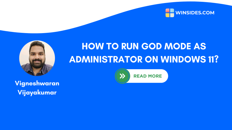 3+ Ways to Run God Mode as Administrator on Windows 11