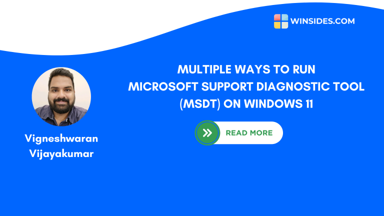 Different Ways to Run MSDT as Administrator on Windows 11