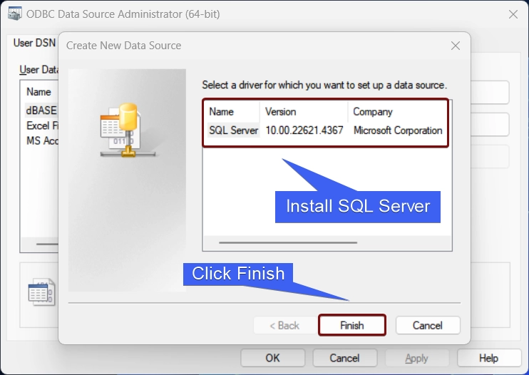 Install ODBC SQL Server Install ODBC SQL Server