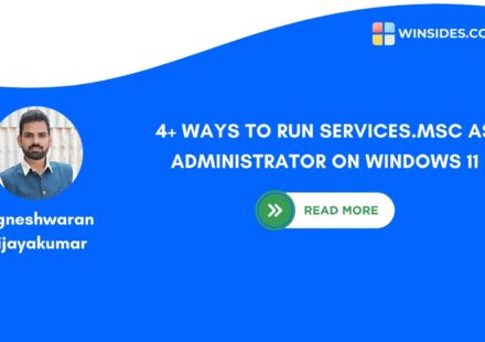 How to Run Services.msc as Administrator on Windows 11? 5 Best Ways!