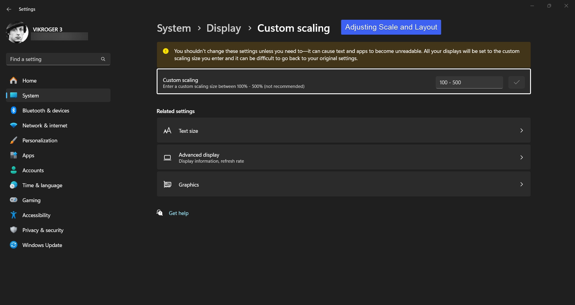 Adjusting Display Layout on Windows 11 Adjusting Display Layout on Windows 11