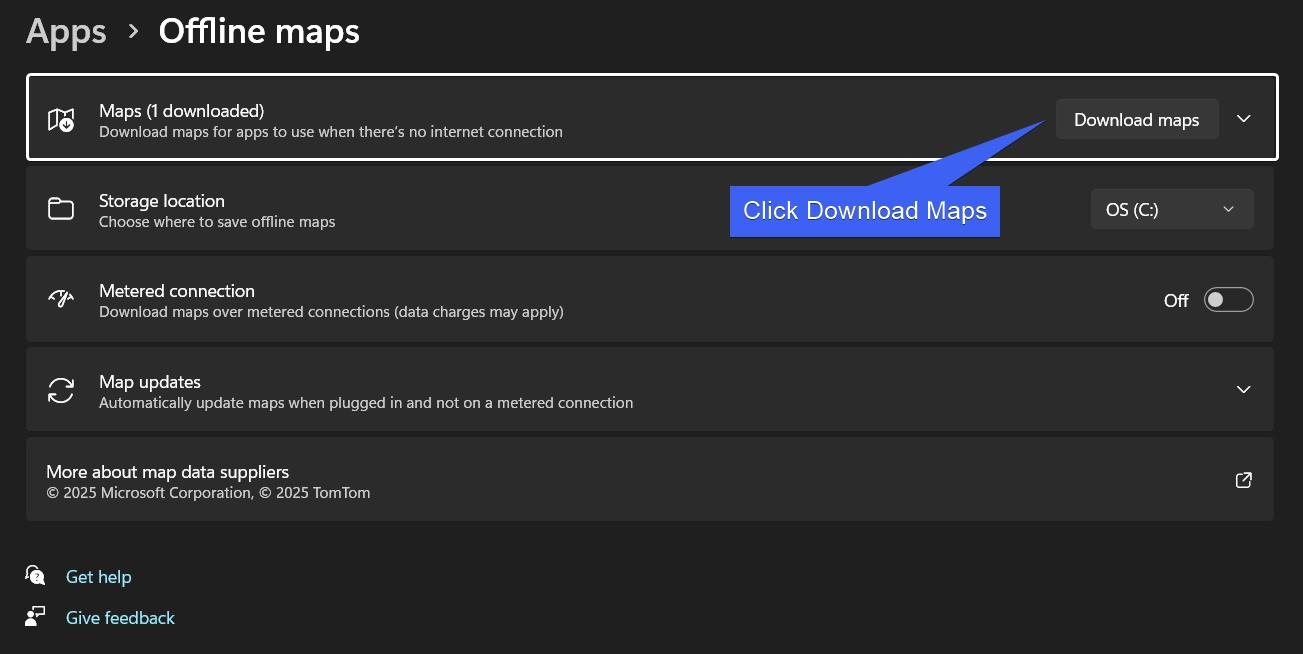 Click Download Maps Click Download Maps