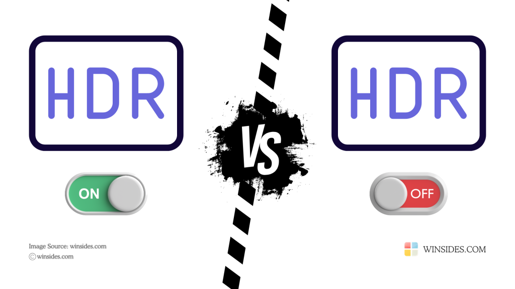 How to Enable HDR Video Streaming on Windows 11? 1 Difference between HDR Video Streaming on and off on Windows 11
