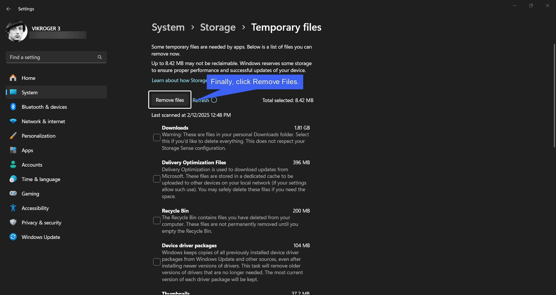 Remove DirectX Shader Cache Files on Windows 11 Remove DirectX Shader Cache Files on Windows 11