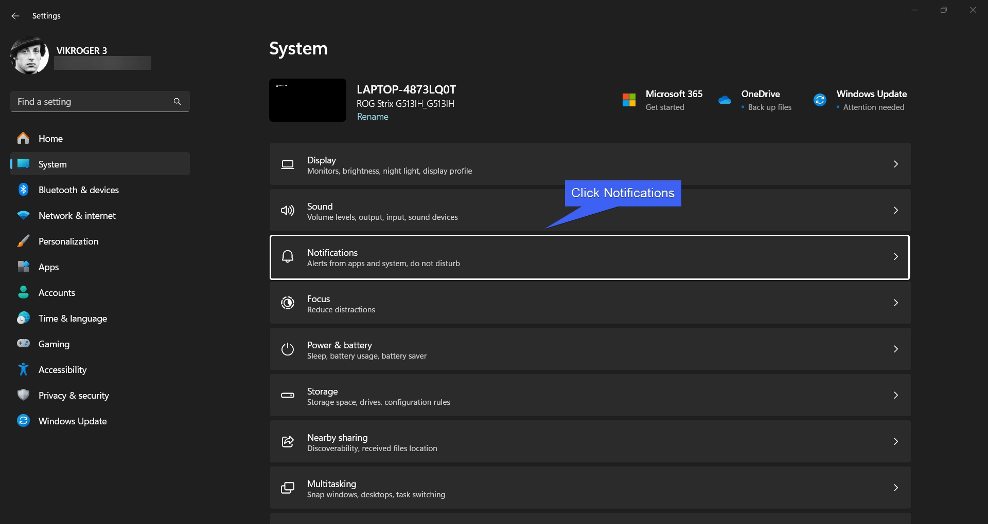 Click Notifications Click Notifications
