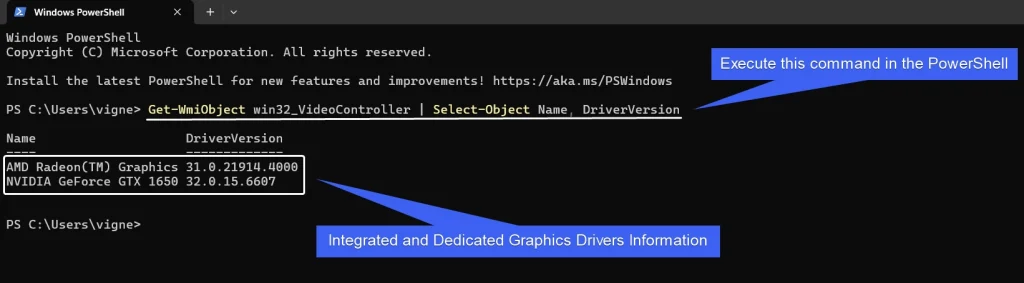 How to Check WDDM Version on Windows 11? 1 Command to get Graphics Drivers Information