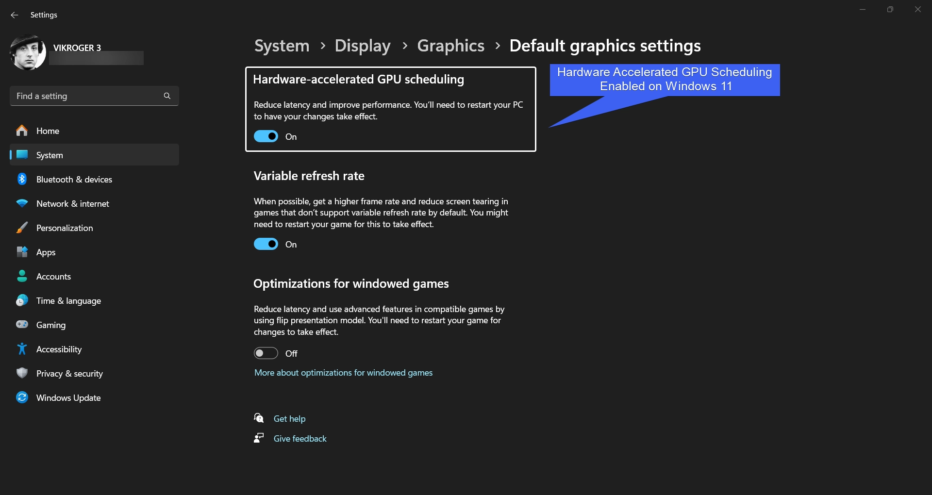 What is Hardware Accelerated GPU Scheduling on Windows 11? 1 Enable Hardware Accelerated GPU Scheduling