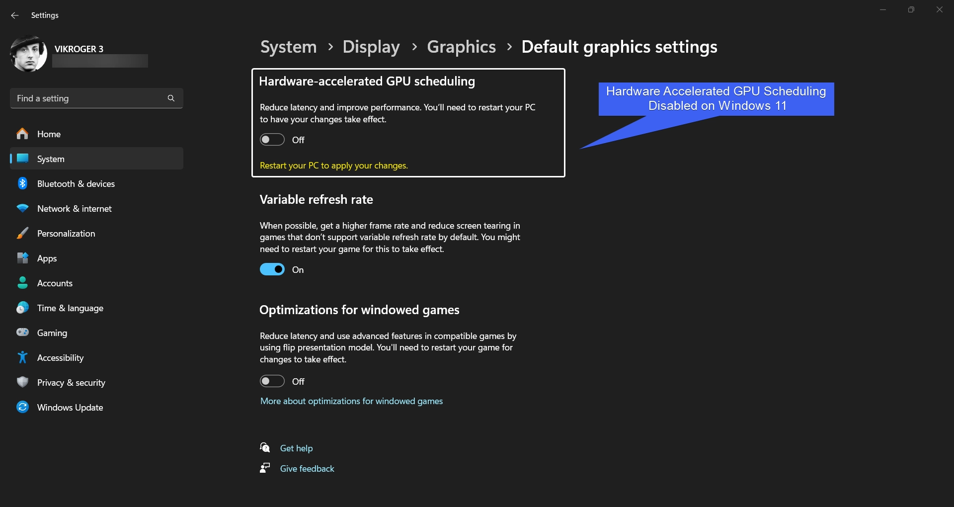 Hardware Accelerated GPU Scheduling Disabled on Windows 11 Hardware Accelerated GPU Scheduling Disabled on Windows 11