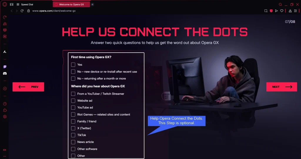 How to Install Opera GX Browser ROG Edition? 2 Help Opera Connect the Dots