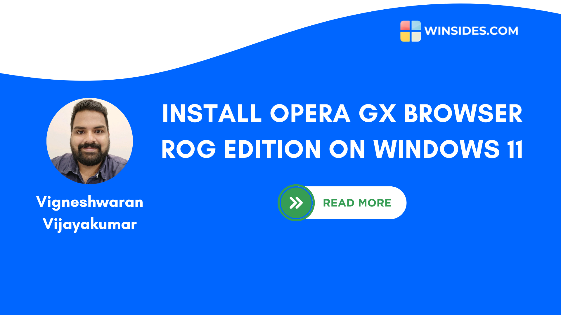 How to Install Opera GX Browser ROG Edition on Windows 11