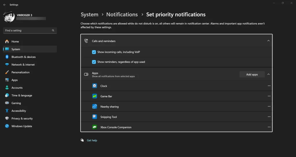How to Turn Off Notifications on Windows 11? 1 Prioritize Notifications on Windows 11