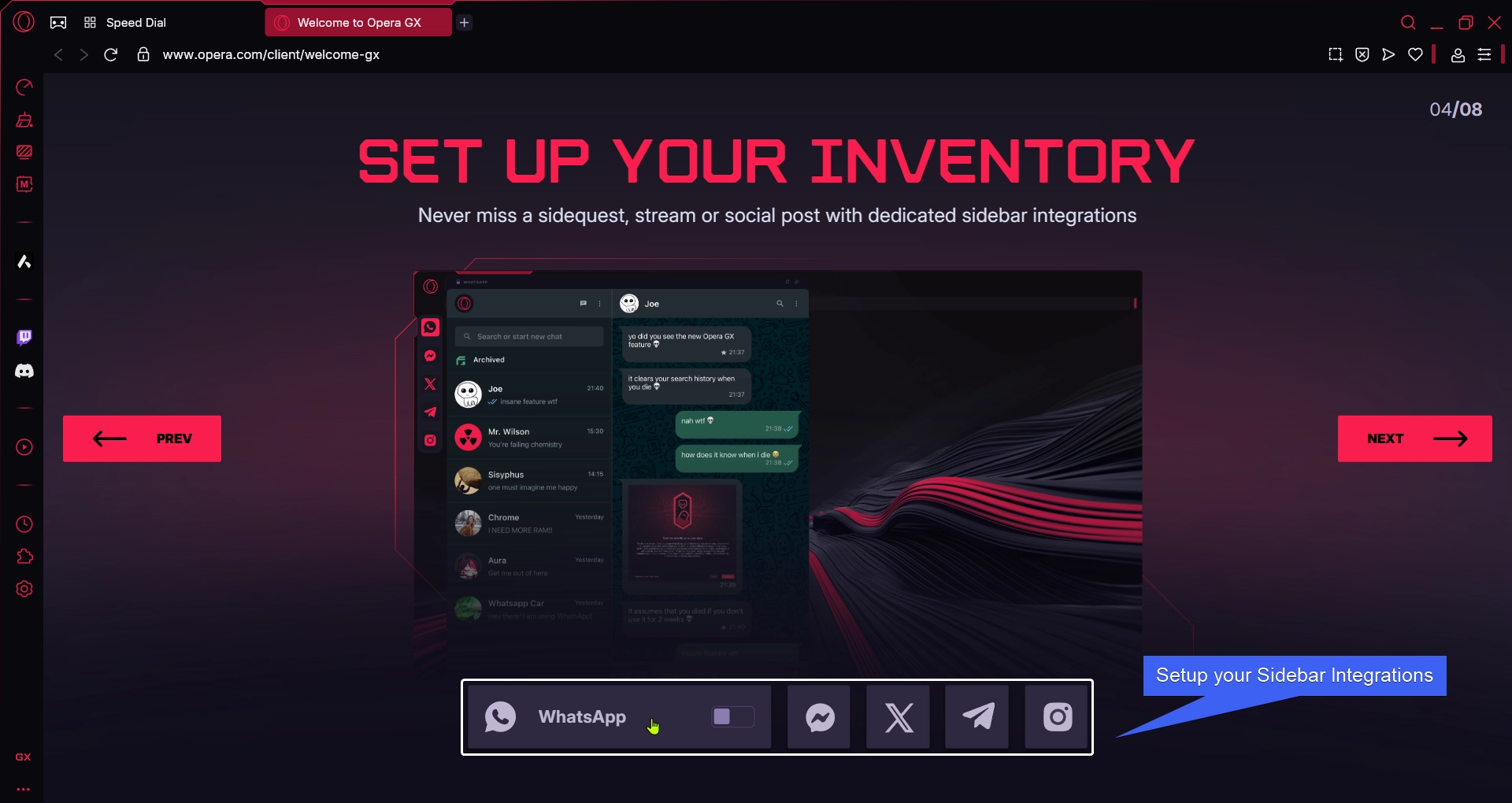 Setup your Social Integrations Setup your Social Integrations