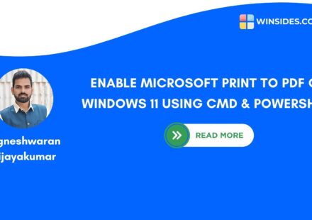 Enable Microsoft Print to PDF using CMD & PowerShell on Windows 11