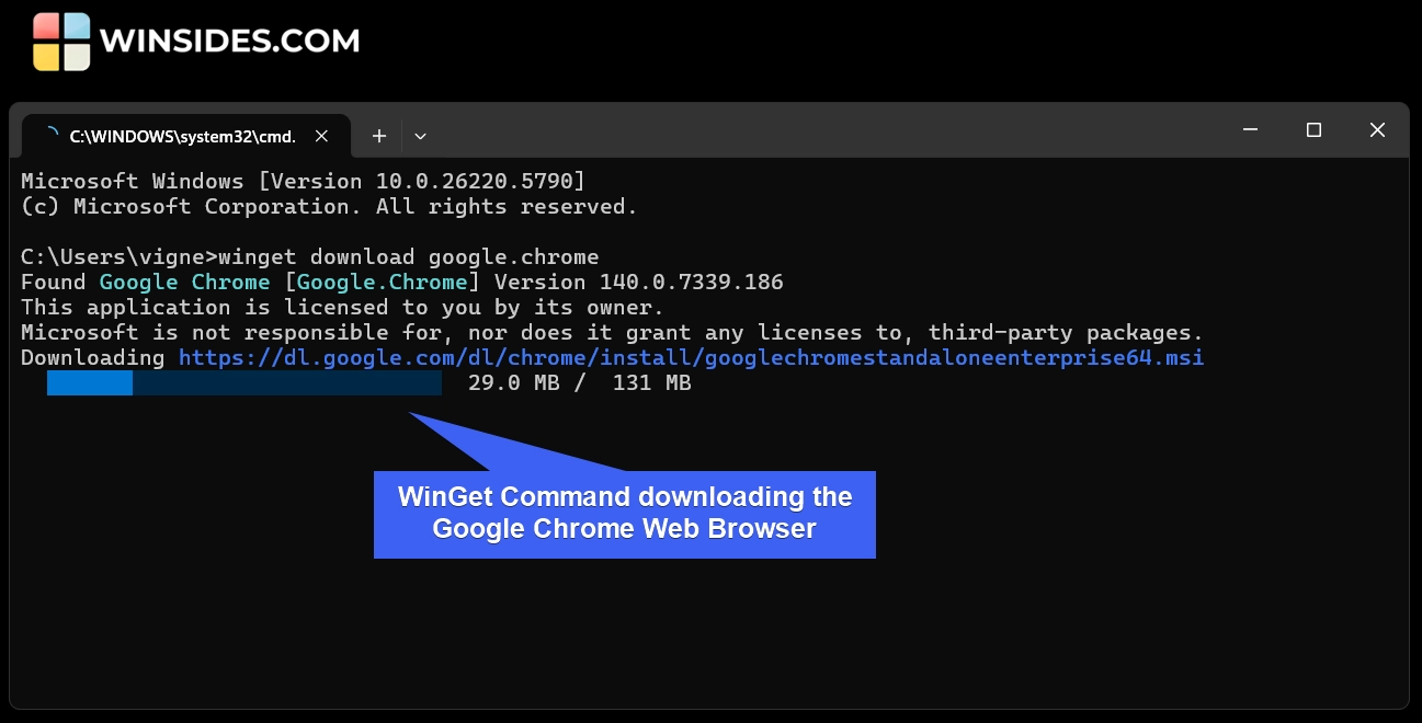 Downloading Google Chrome Downloading Google Chrome