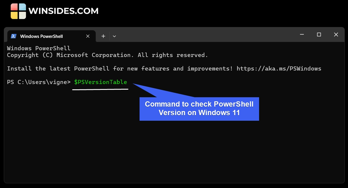 How to Check PowerShell Version on Windows 11? 2 Recommended Command to check PowerShell Version on Windows 11