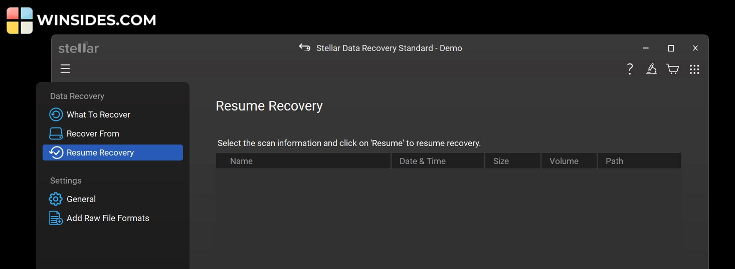 Stellar Data Recovery for Windows Stellar Data Recovery for Windows