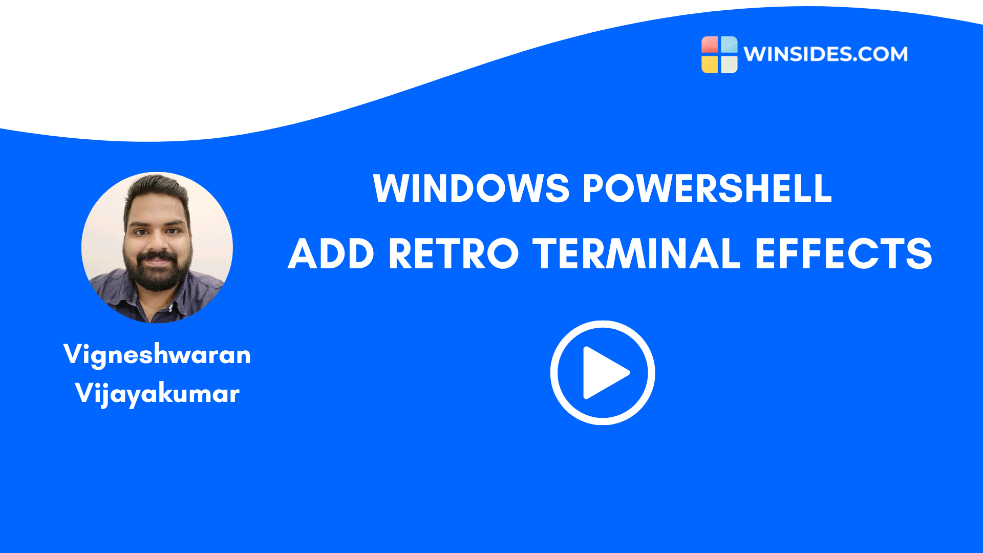 Add Retro Terminal Effects to Windows PowerShell