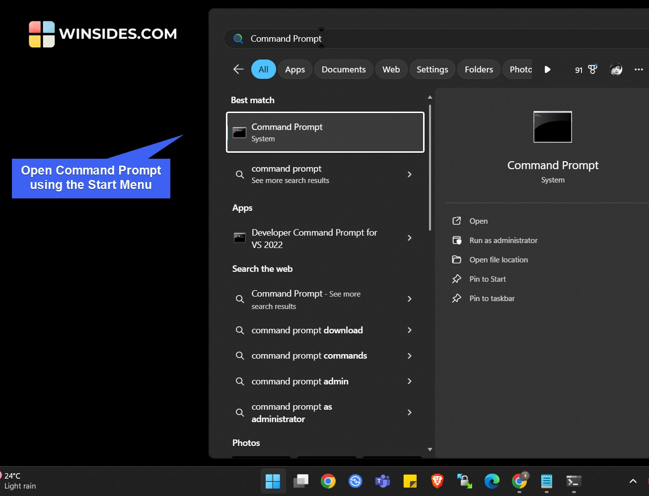 Search for VScode in the Winget Repository Search for VScode in the Winget Repository
