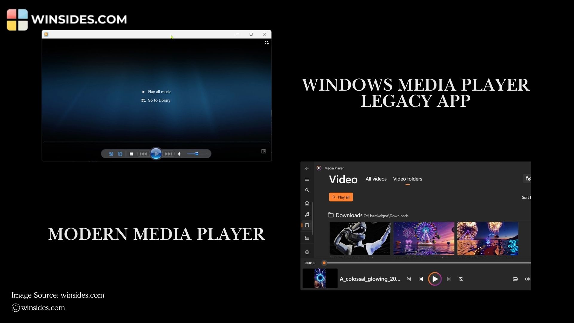 Understanding the Legacy and Modern Windows Media Player Understanding the Legacy and Modern Windows Media Player