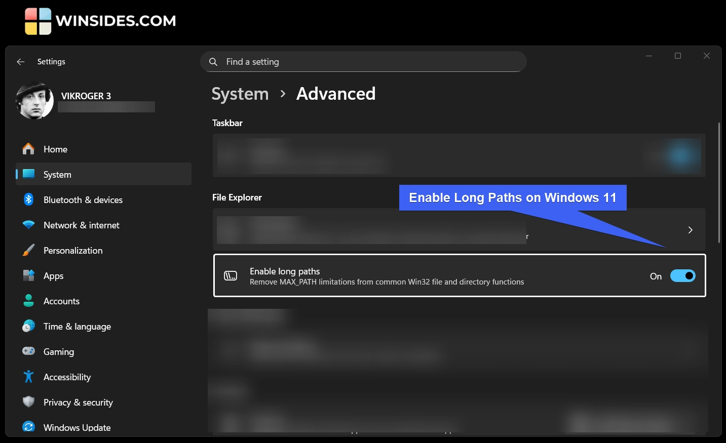 Enable Long Paths on Windows 11 Enable Long Paths on Windows 11