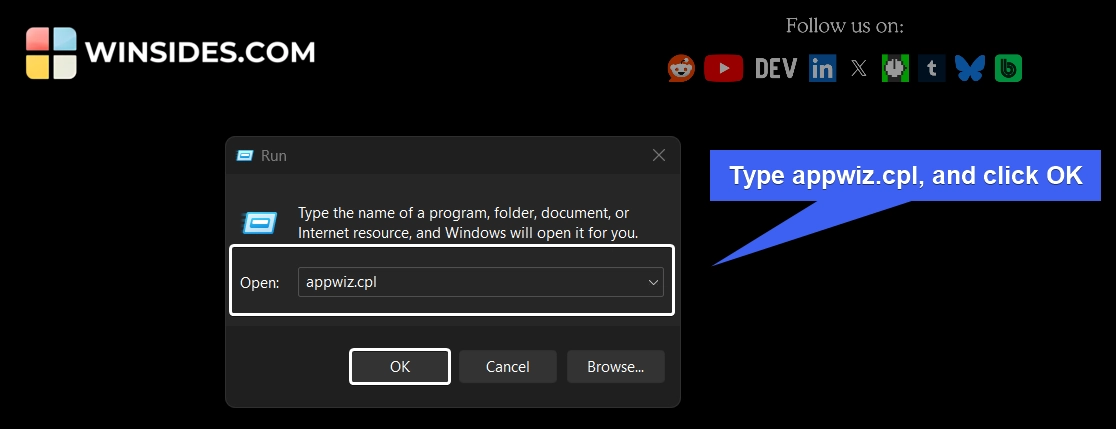 appwiz.cpl