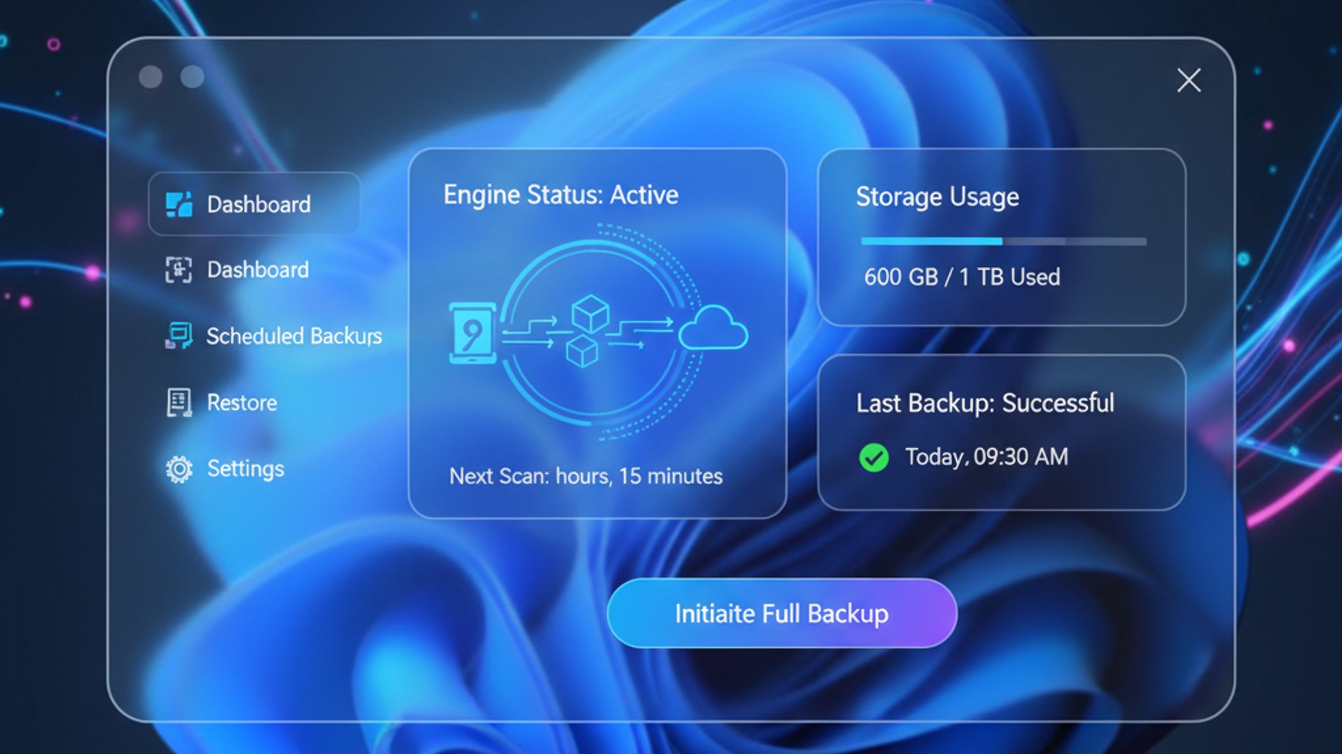 BLE Backup Service on Windows 11 BLE Backup Service on Windows 11