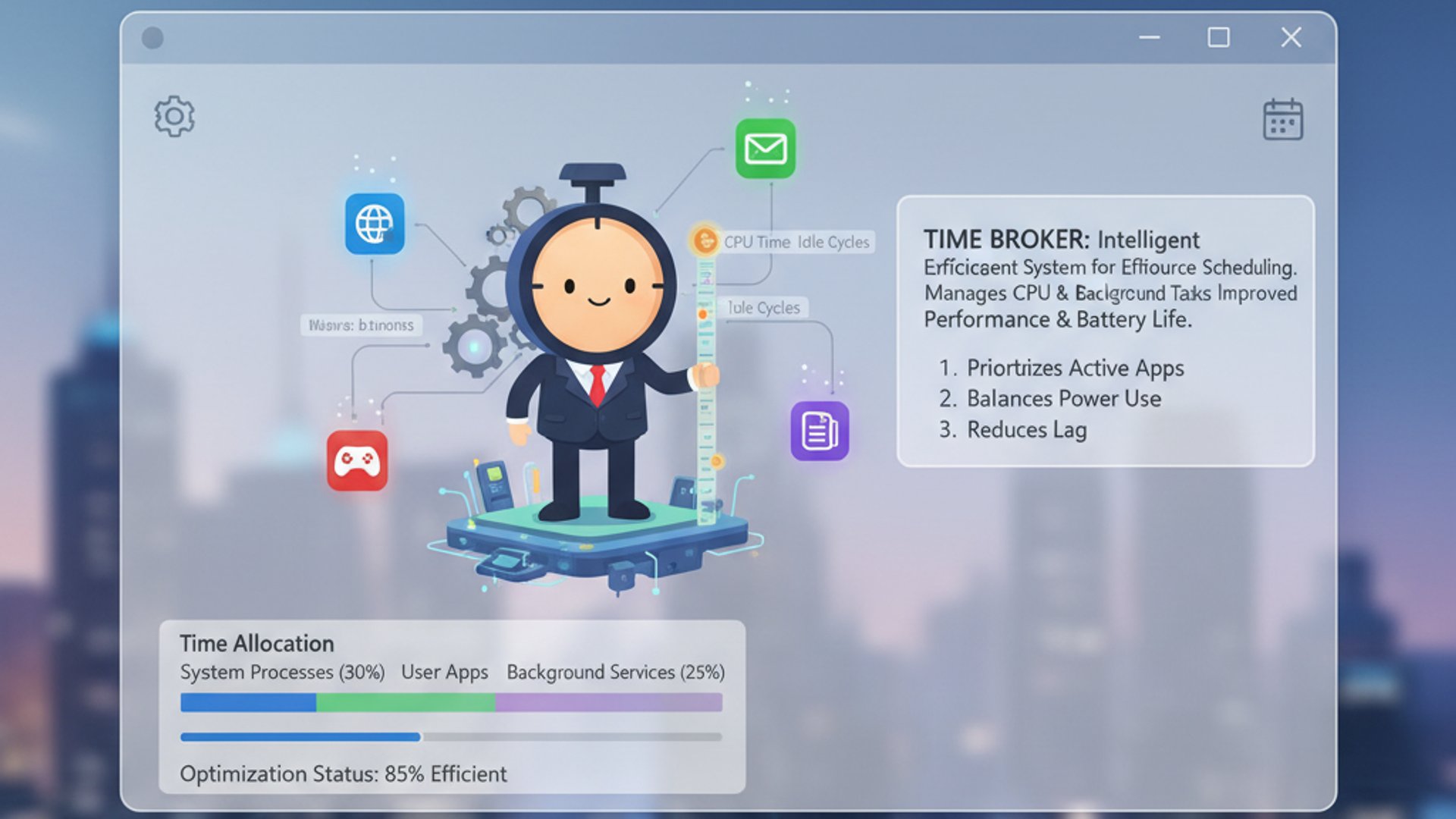 Tim Broker on Windows 11