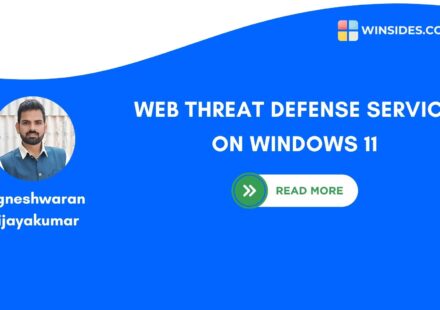 Web Threat Defense Service on Windows 11